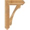 Ekena Millwork Legacy Arts & Crafts Rough Sawn Bracket, Western Red Cedar, 6"W x 26"D x 38"H BKT06X26X38LEC03RWR - alternate 4